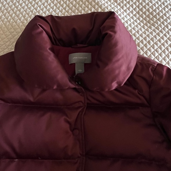 AnnTaylor Down Puffer Jacket, Size L - Picture 4 of 16
